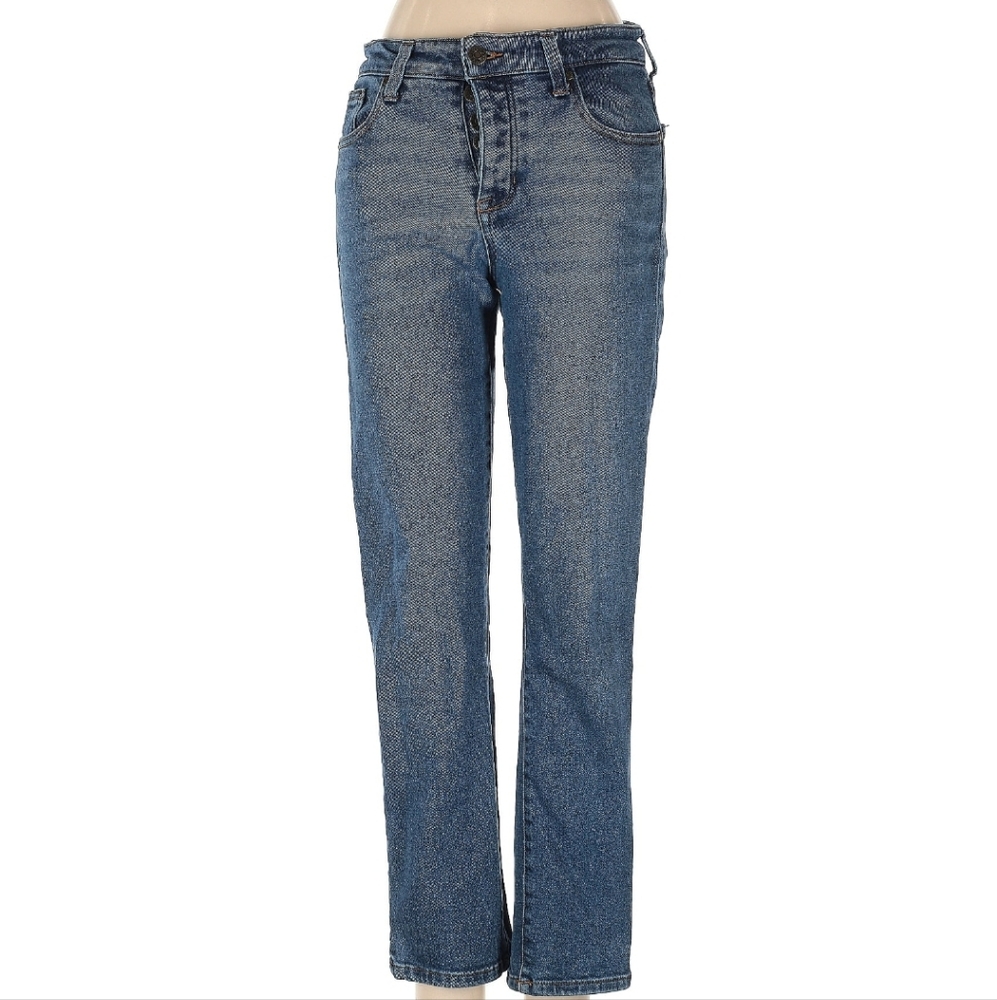 Guess Women's Straight Leg Blue Jeans